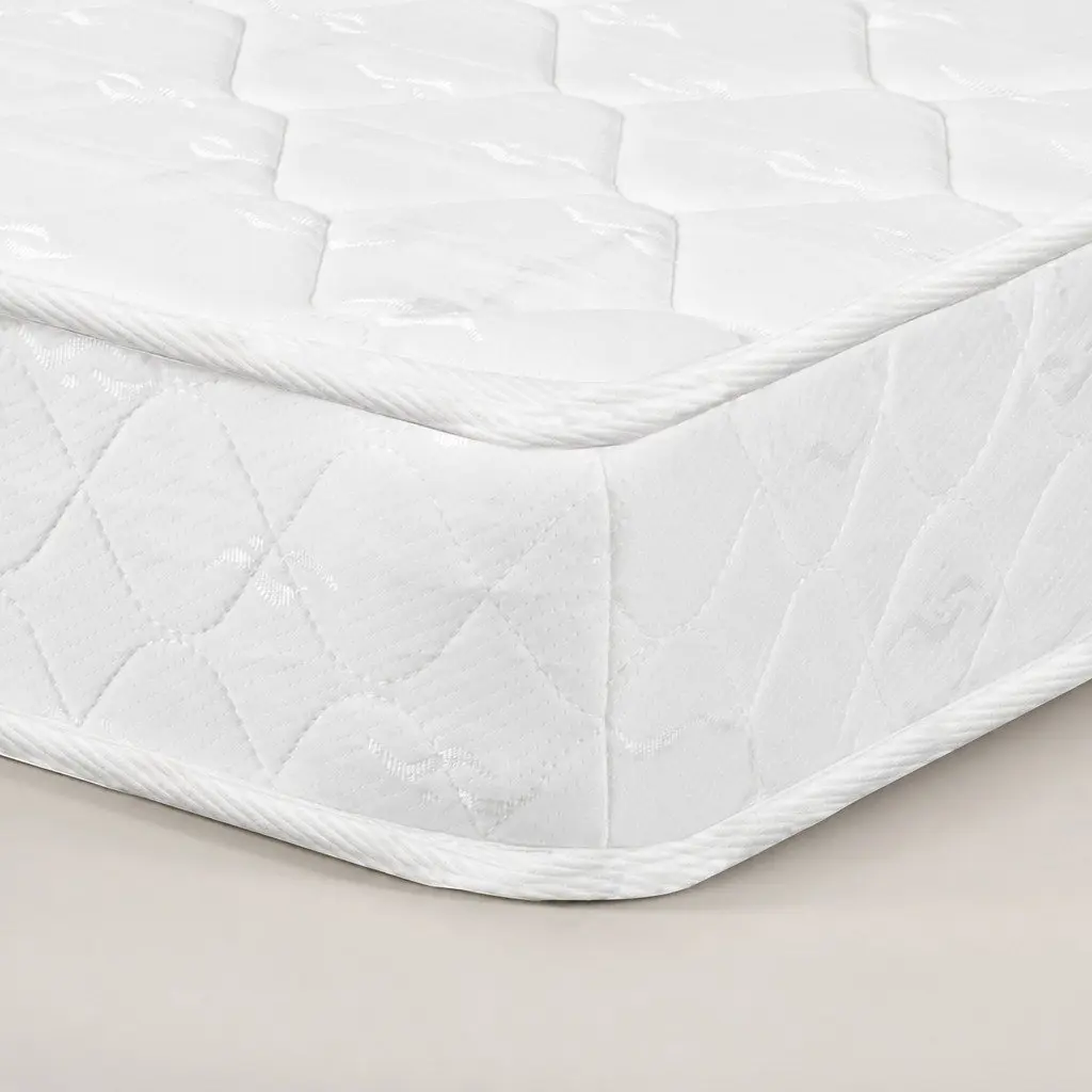Queen Spring Mattress Bonnell Coil High Firm Foam Bed 203cm x 153cm White