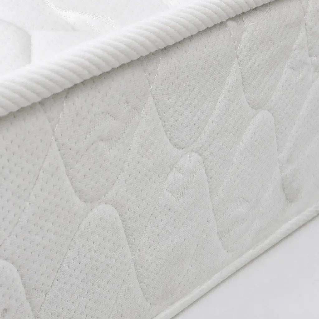 Single Mattress Bonnell Spring Coil High Firm Support 190cm x 91cm White