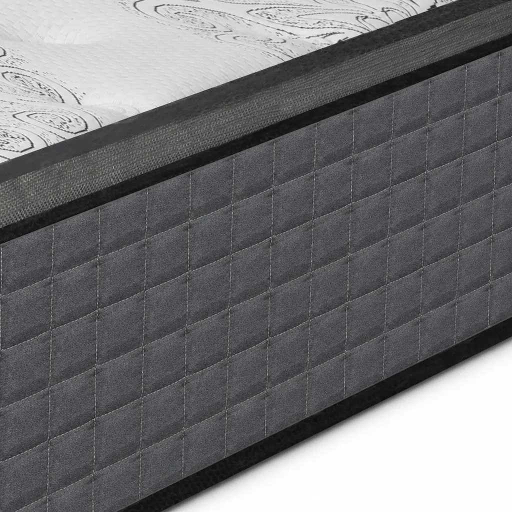 Spring Mattress Medium Firm Support King Single White