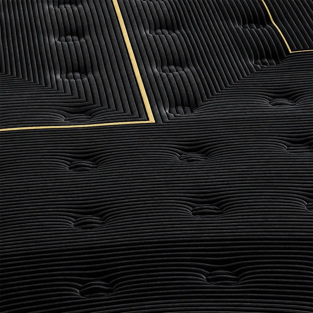 Spring Mattress Single Bamboo Charcoal Pocket Coil Euro Top Comfort Bed