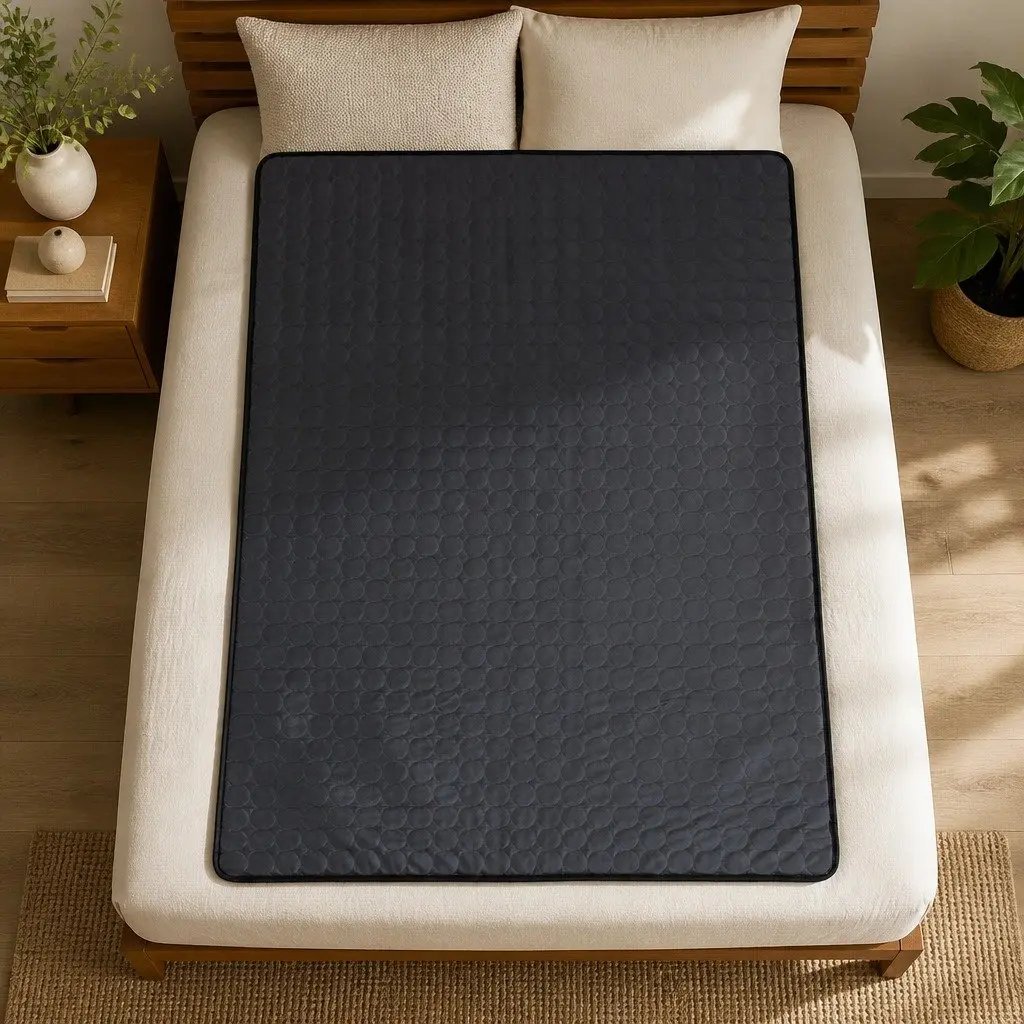 Pocket Spring Mattress Medium-Firm Support King Size White Grey Green
