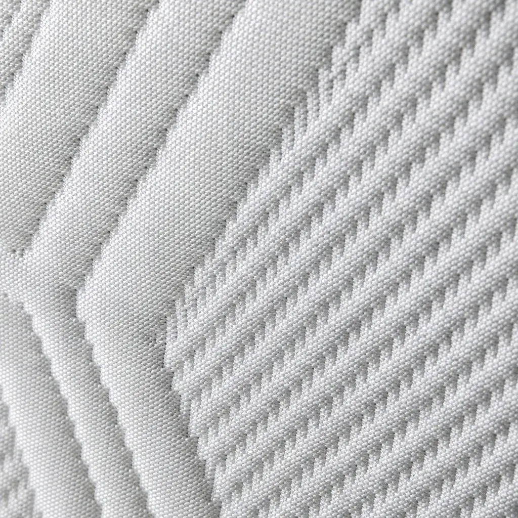 Pocket Spring Mattress Medium Firm 25cm 5 Zone Cool Gel Ice Silk Black White