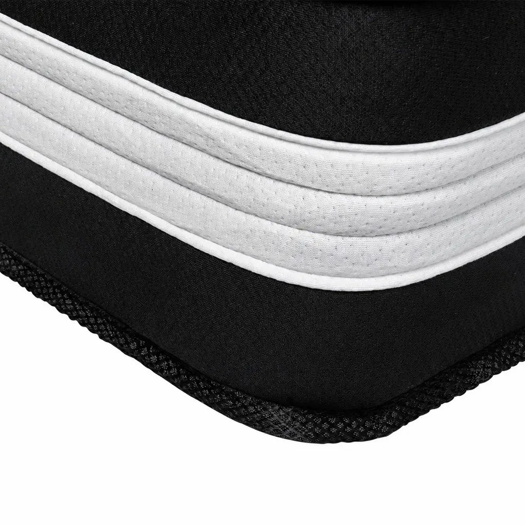 Pocket Spring Mattress Medium Firm 25cm 5 Zone Cool Gel Ice Silk Black White