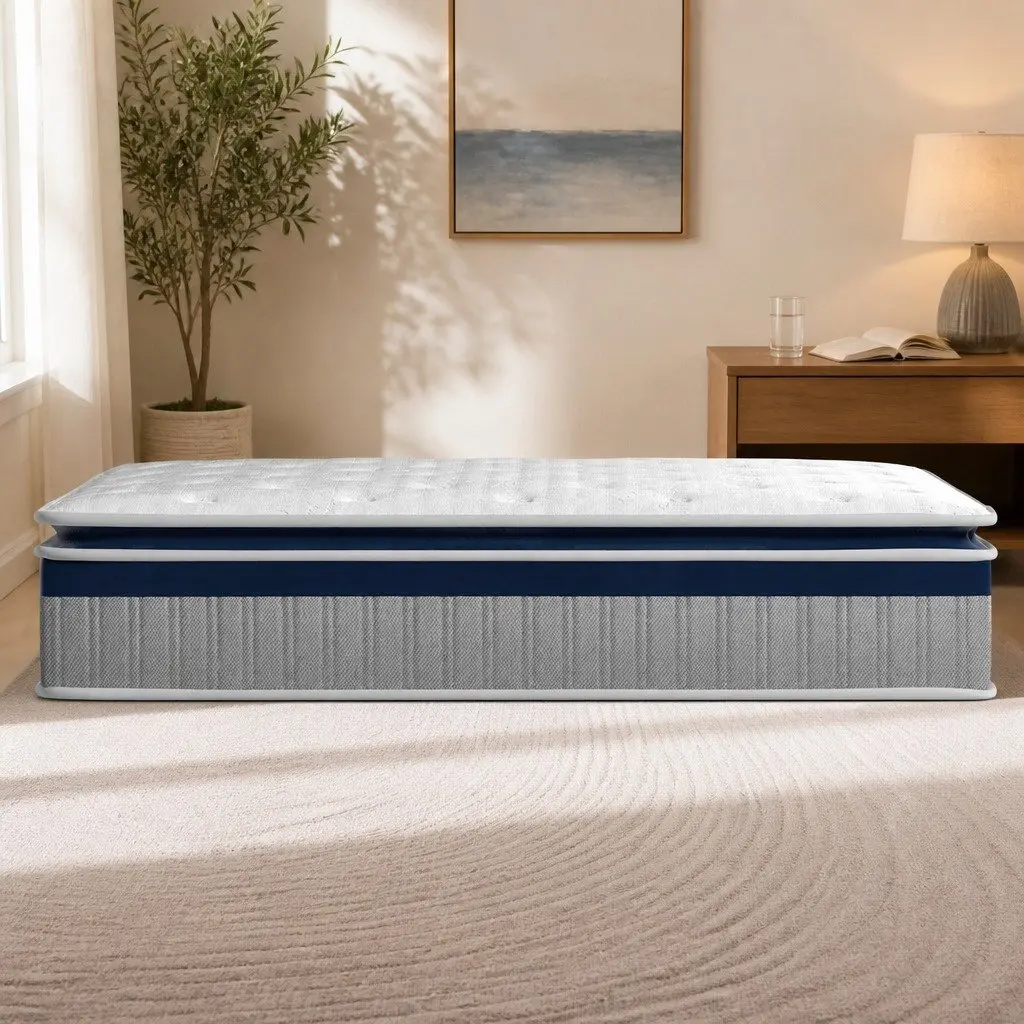 King Pillow Top Spring Mattress for Restful Nights