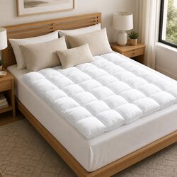 Single Mattress Topper 4-5cm Thick for Great Sleep