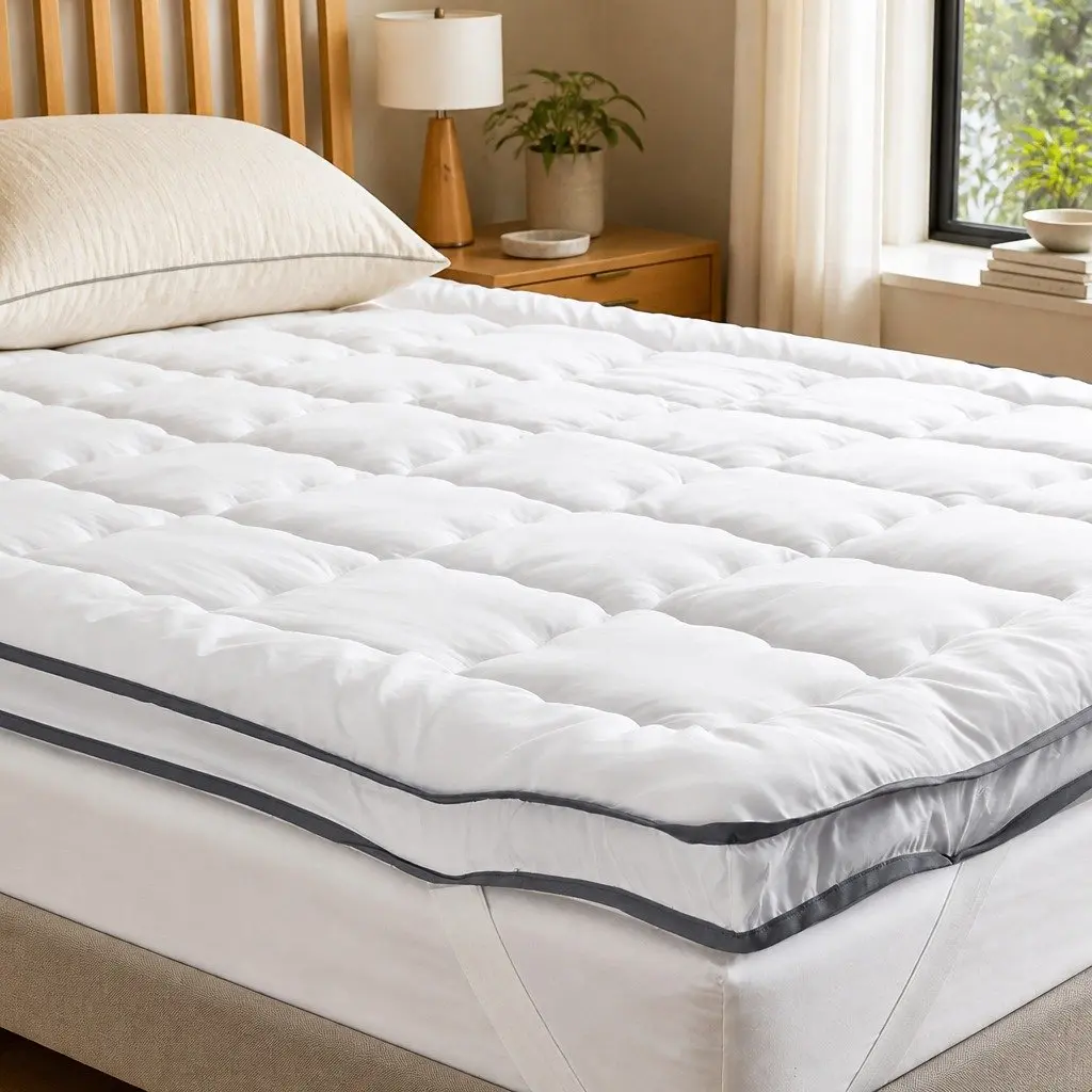 Mattress Topper Single Bed Pillowtop 4-5cm Thick Soft Comfort Bedding Pad