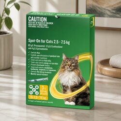Reliable Parasite Protection for Cats with Spot-On