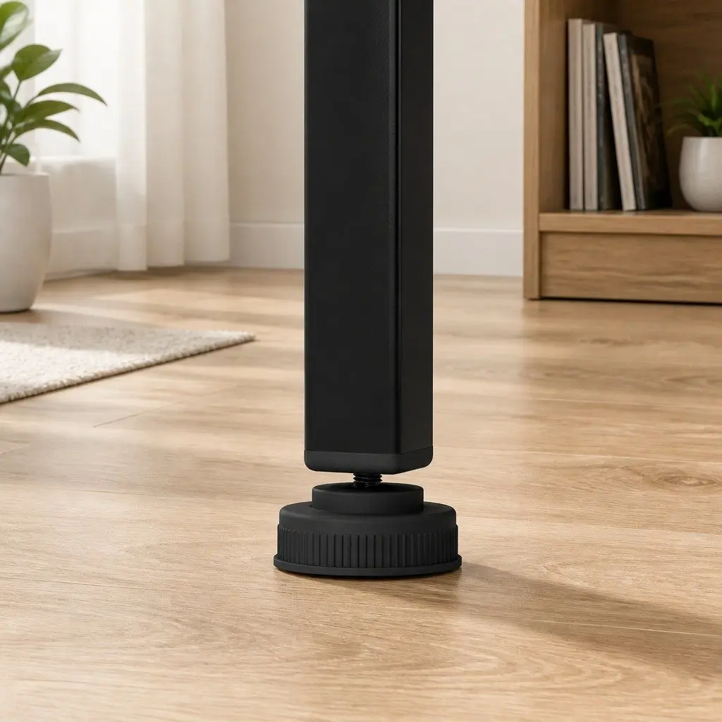 Bedside Table Storage Cabinet with Charging Station 48cm L x 30cm W x 60cm H Brown