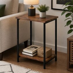Reliable 2-Tier Side Table for Your Space