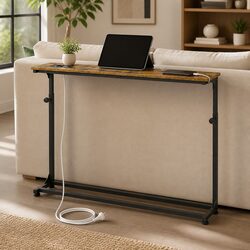 Reliable Console Table with Built-in Charging Ports