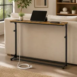 Reliable Console Table with Built-in Charging Ports