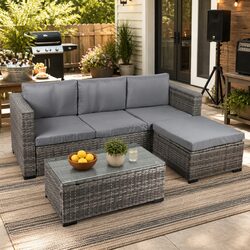 Reliable 5-Piece Outdoor Lounge Set for Value and Comfort