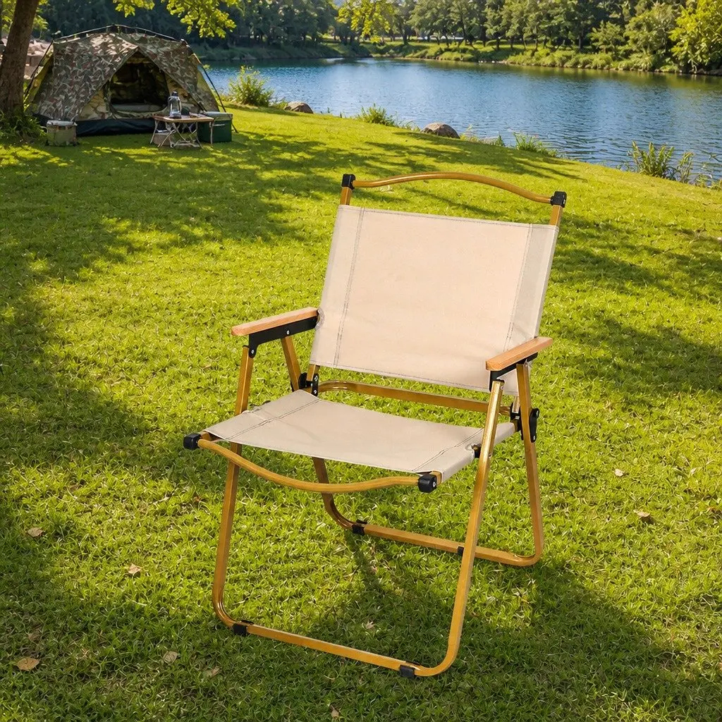 Camping Chair Folding Outdoor Set 4PCS Portable Lightweight Backyard Garden