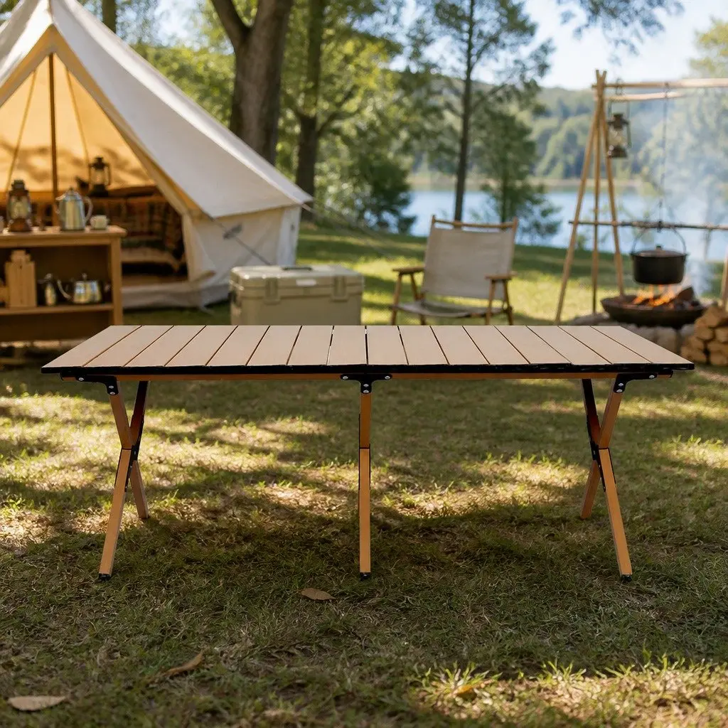 Folding Camping Table and Chair Kit