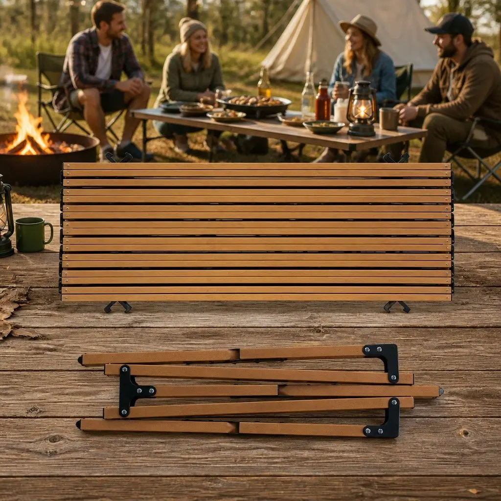 Folding Camping Table and Chair Kit