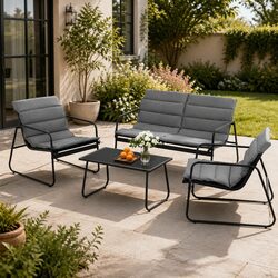 Reliable 4 Piece Outdoor Sofa Set for Your Home