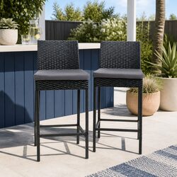 Comfort and Value in Hand-Woven Bar Stools