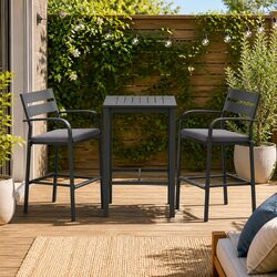 Affordable Outdoor Bar Set with Practical Comfort