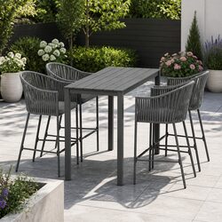 Comfortable and Stylish 5-Piece Outdoor Dining Set