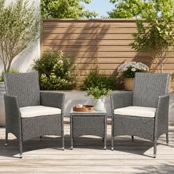 Quality 3-Piece Bistro Set for Outdoor Comfort