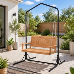 Reliable 2-Seater Swing Chair, Perfect for Outdoor Use