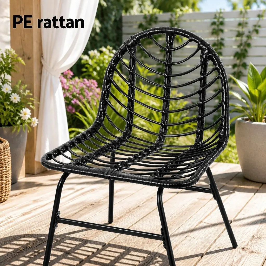 Outdoor Dining Chairs Set of 2