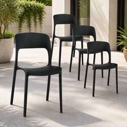 Reliable Stackable Outdoor Dining Chairs for Comfort