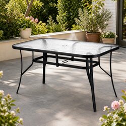 Reliable Outdoor Dining Table with Practical Features