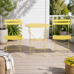 Versatile 3 Piece Bistro Set for Outdoors