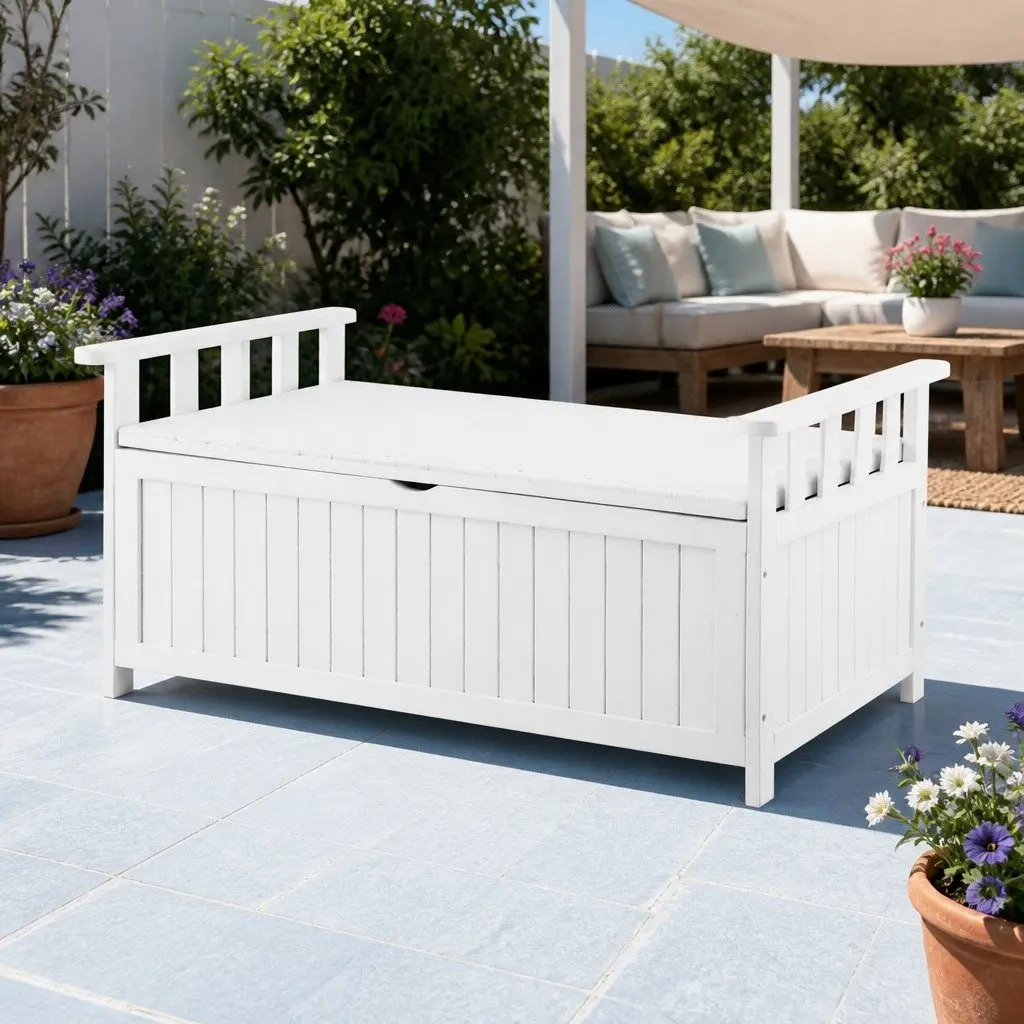 Outdoor Storage Bench with Ample Space