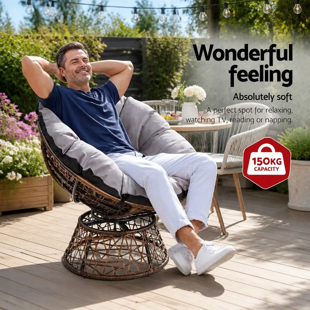 Wicker Papasan Chair