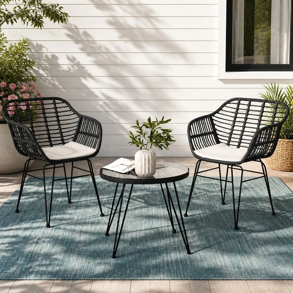 3-Piece Outdoor Lounge Set