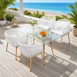 Comfortable and Practical Outdoor Armchairs Set of 2