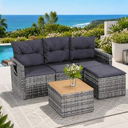 Quality 5-Piece Sofa Set for Outdoors—Built to Last