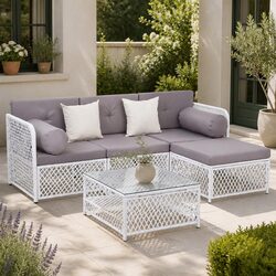 Comfortable 5-Piece 4 Seater Lounge Set