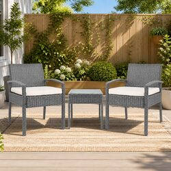 Reliable 3PC Patio Lounge Set: Comfort Meets Value