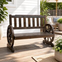 Reliable Wooden Garden Bench for Outdoor Comfort