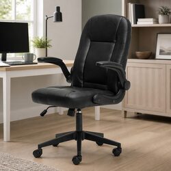 Executive Office Chair Ergonomic High Back Swivel Work Seat Adjustable PU