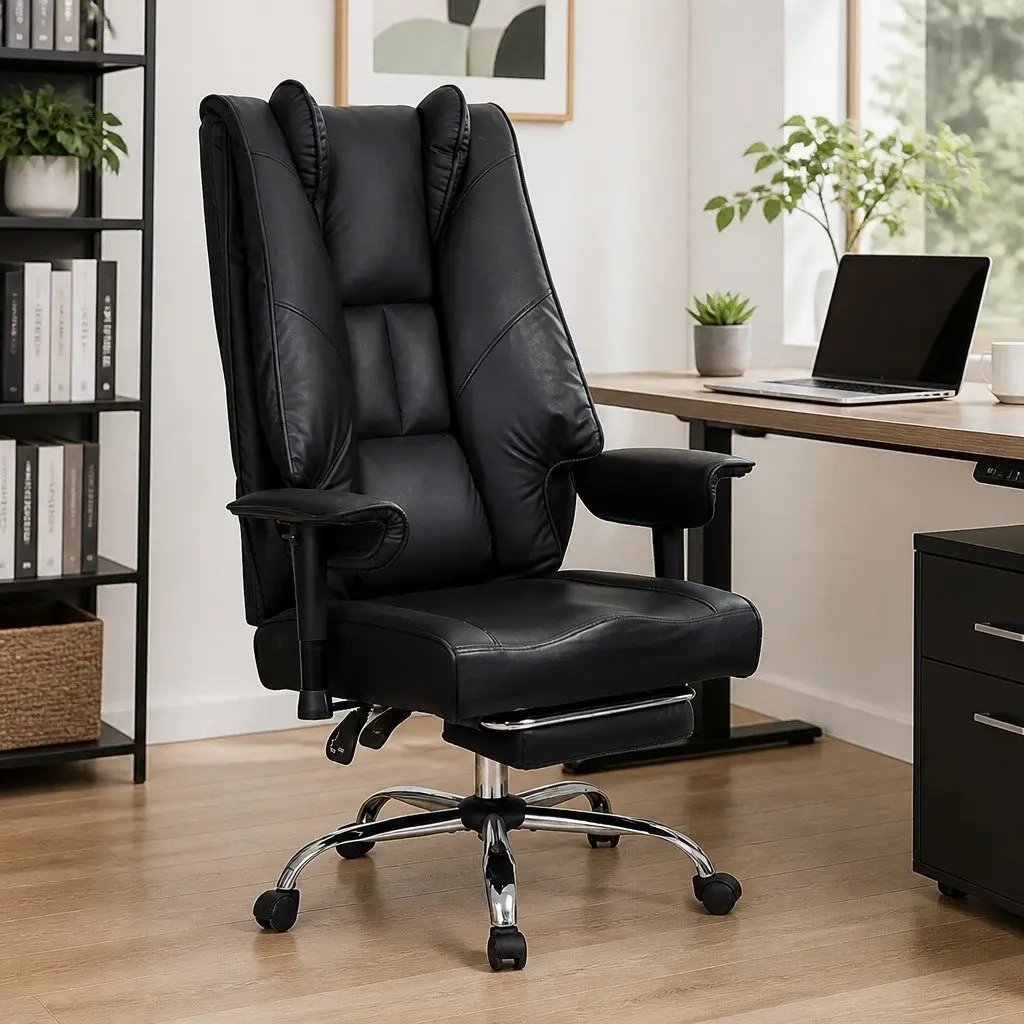 High Back Office Chair with Heavy Duty Build