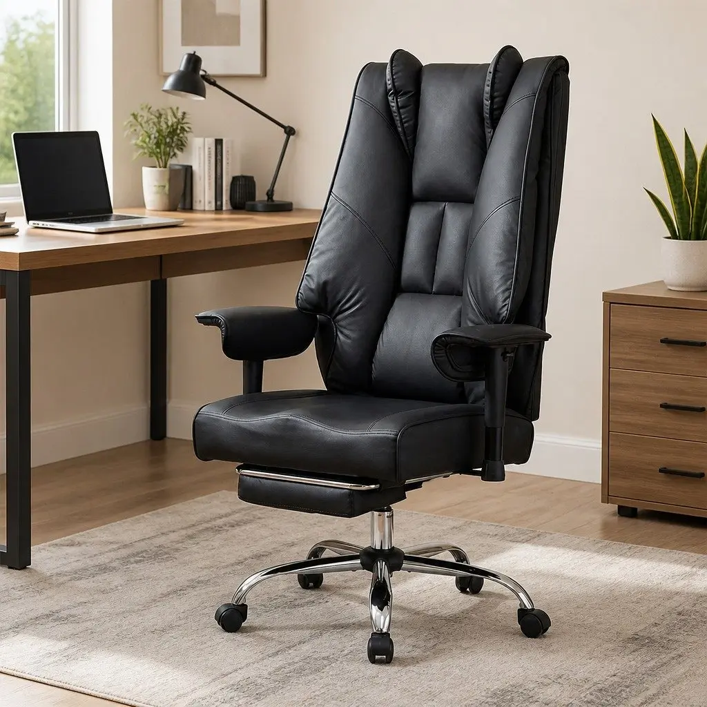 High Back Office Chair with Heavy Duty Build