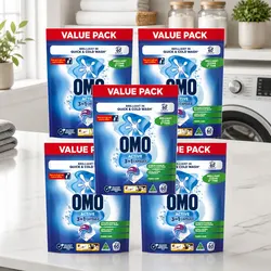 Value-Packed 3 in 1 Active Laundry Capsules for Bright Clothes