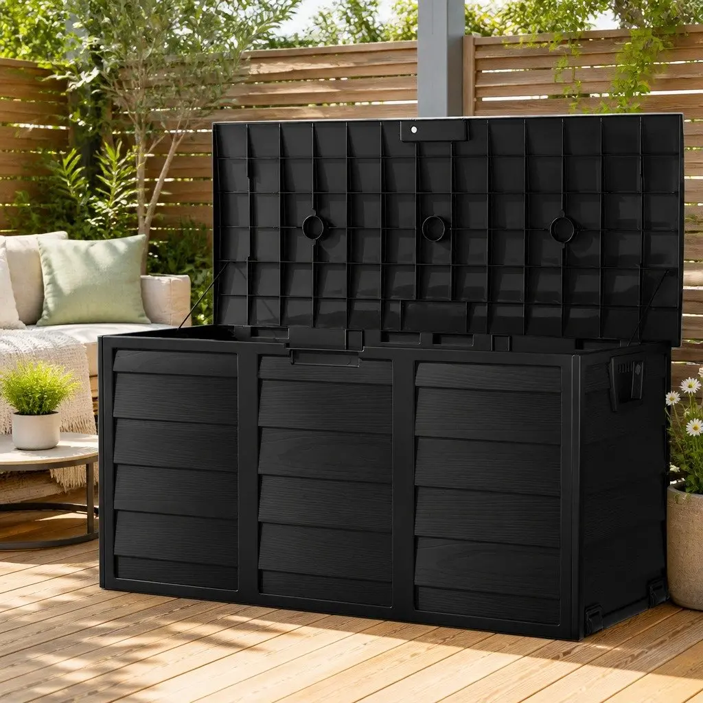290L Garden Storage Box for Outdoor Essentials
