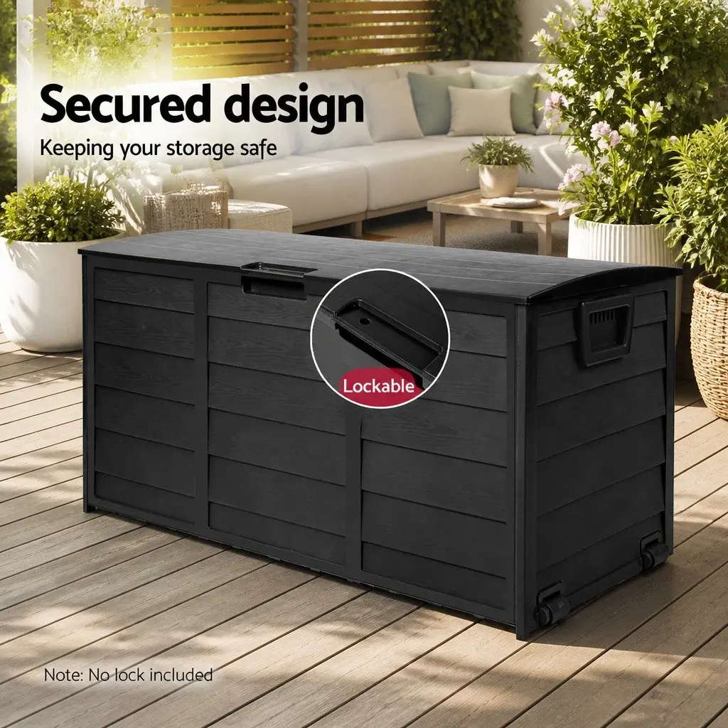 290L Garden Storage Box for Outdoor Essentials