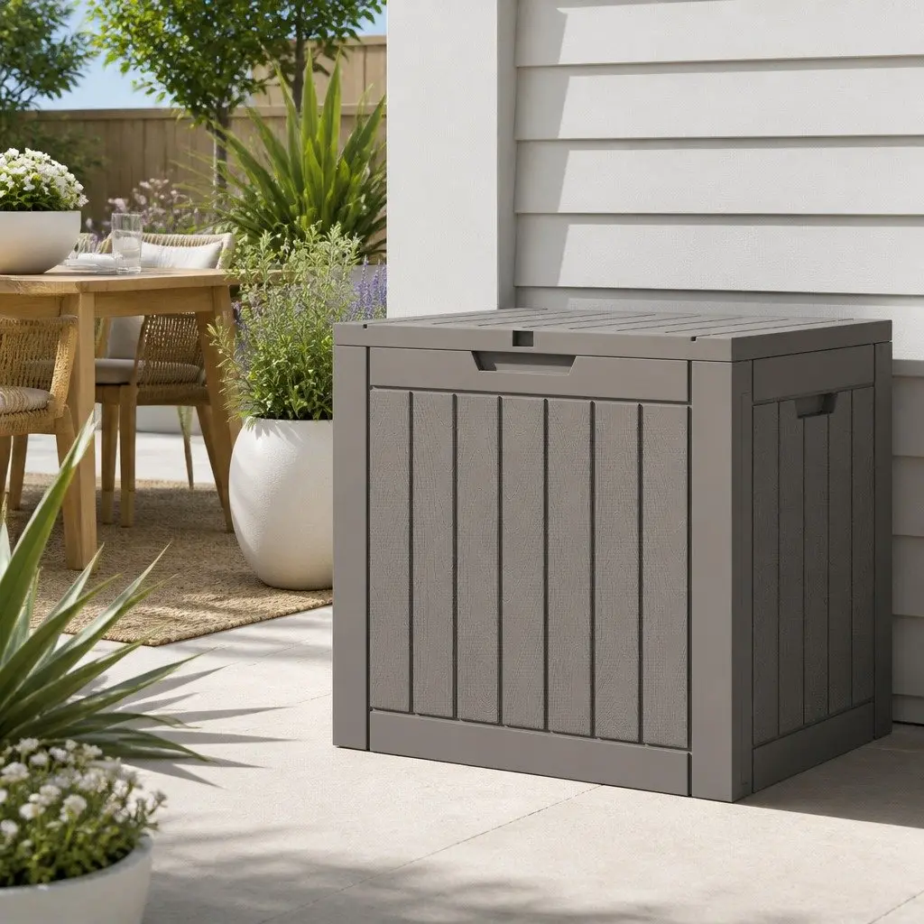 118L Outdoor Storage Box with Locking Lid