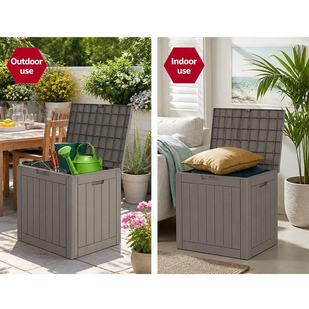 118L Outdoor Storage Box with Locking Lid