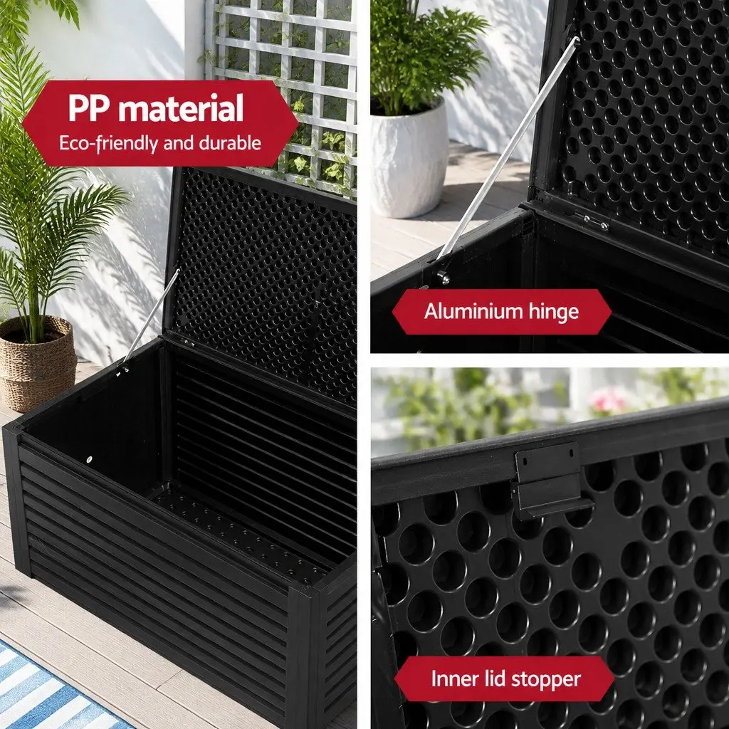 Outdoor Storage Box with 490L Capacity