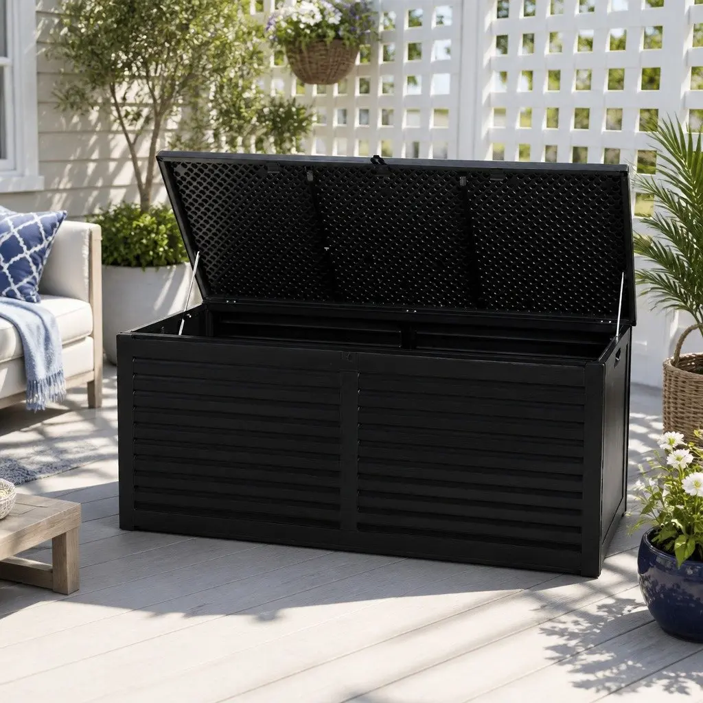 Outdoor Storage Box with 490L Capacity