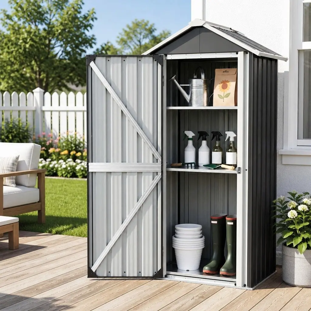 Steel Storage Cabinet for Outdoor Use