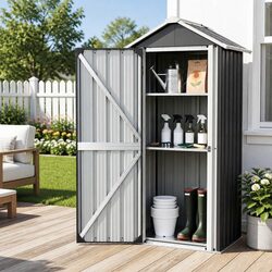 Durable Steel Storage Cabinet for Outdoor Use
