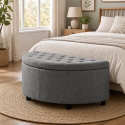 Value-Driven Storage Ottoman Bench for Every Home
